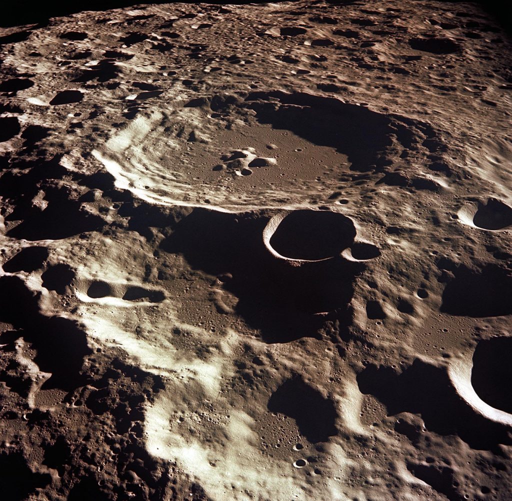 Daedelus Crater on the Moon